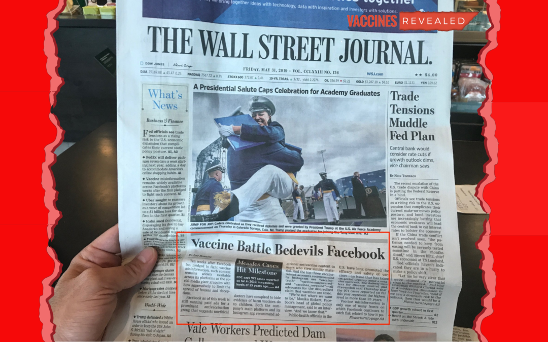 Vaccines Revealed in the Wall Street Journal